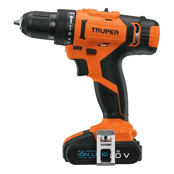Taladro 1/2 Inalámbrico 20 V 2 A Batería Ion-litio Truper