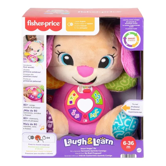 Fisher Price Ríe Y Aprende Hermanita Aprende Conmigo