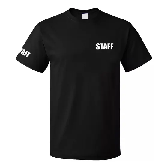 Remera Staff Seguridad Evento Personal Fiesta  Unisex