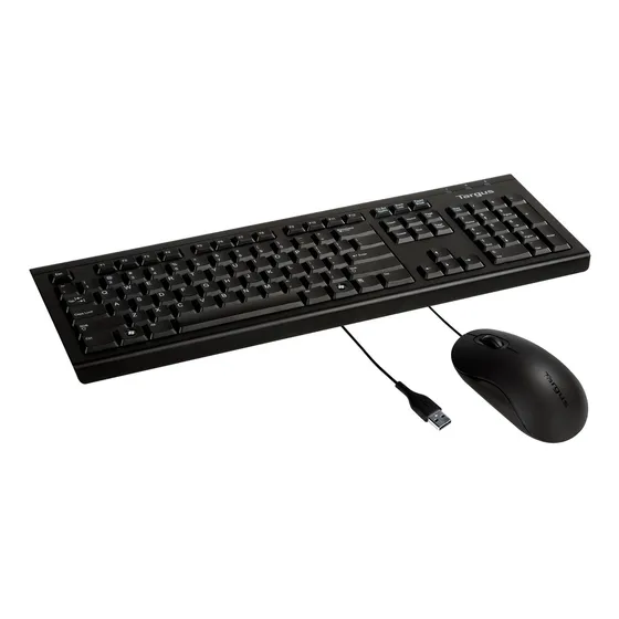 Targus Corporativo Usb Cable Teclado Raton Ligero Para