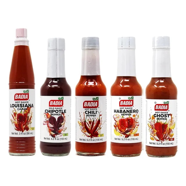 Badia Combo Salsas Picante X 5 Variedades Origen Usa