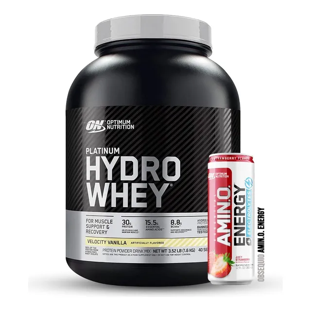 Platinum Hydro Whey 3.5 Lb, Hydrowhey, 100% Hidrolizada, On