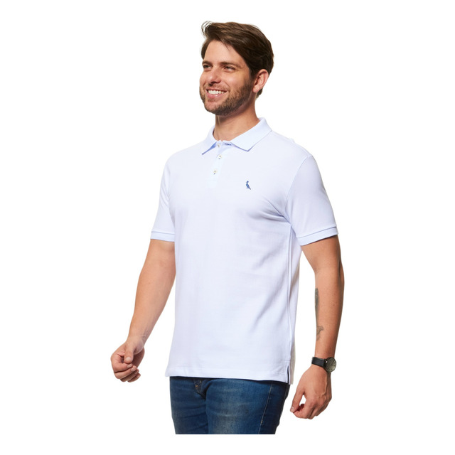 Camisa Polo Piquet Básica Reserva Masculino Adulto Algodão