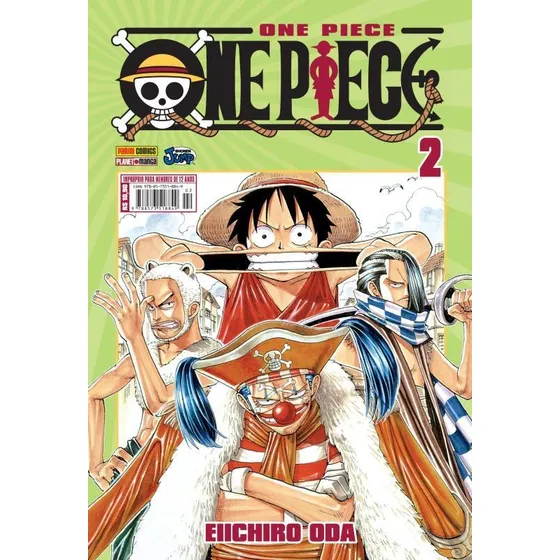 One Piece Vol. 2, de Oda, Eiichiro. Editorial Panini Brasil LTDA, capa mole em português, 2005