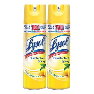 Spray Desinfetante Lysol Sanitizing Antibacteriano 560ml X2 Spray Desinfetante Lysol Sanitizing Antibacteriano 560ml X2