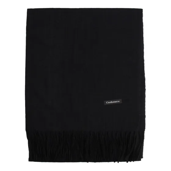 Bufanda Cashmere Peluda 220gr A Liso Unica