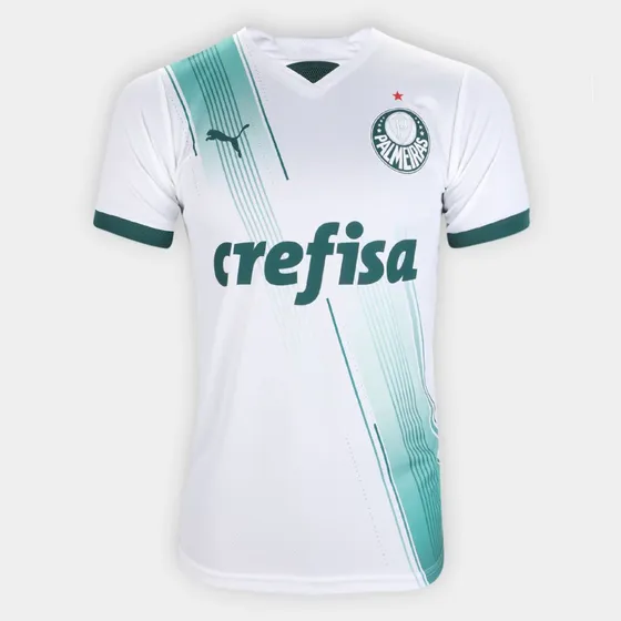 Camisa Palmeiras Ii 23/24 S/ Nº Torcedor Puma Masculina