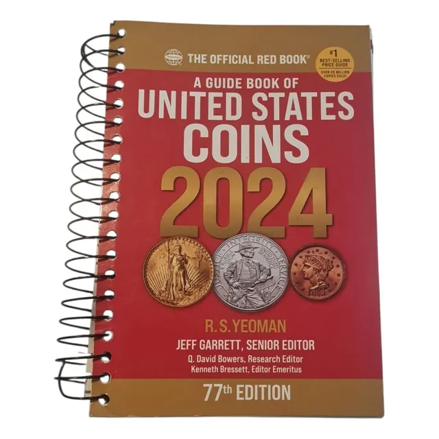 Catalogo De Monedas De Usa  Red Book 2024