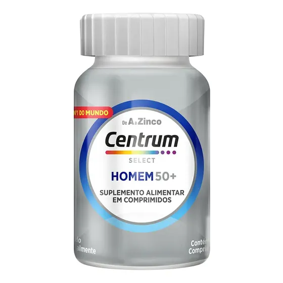Multivitamínico para Idosos Centrum Homem Select 50 + 60 Comprimidos
