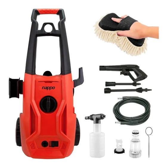 Hidrolavadora Nappo 1800w Jabonera 5mts Manguera Loi Chile