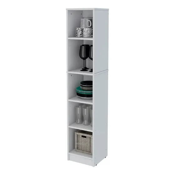 Despensero Centro Estant Organizador Blanco Amplio Espacio De Almacenamiento Diseño Moderno Y Elegante Versátil