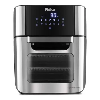 Fritadeira Air Fryer Oven Pfr2200p 4 Em 1 12l Preto Philco 220v Fritadeira Air Fryer Oven Pfr2200p 4 Em 1 12l Preto Philco 220v