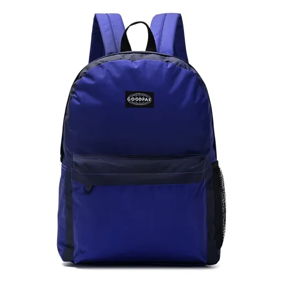 Mochila Goodpak Urbana Escolar Reforzada Bolsillo Portabotel