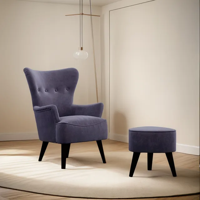 Sillon Butaca Poltrona - Mod Orejero