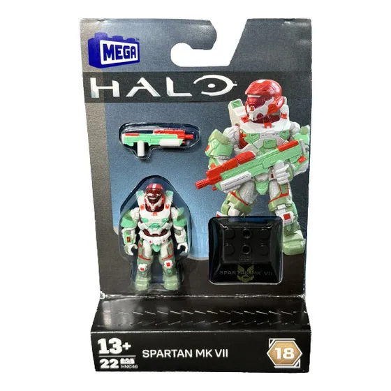 Spartan Mk Vii Halo Universe Serie 18 Mega Construx