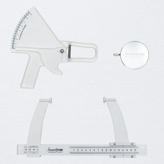 Kit Antropometrico Plicometro Antropometro Cinta Smartmet
