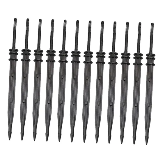 Gotero Estaca Polityf X 50 U. Riego - Maceta Color Negro