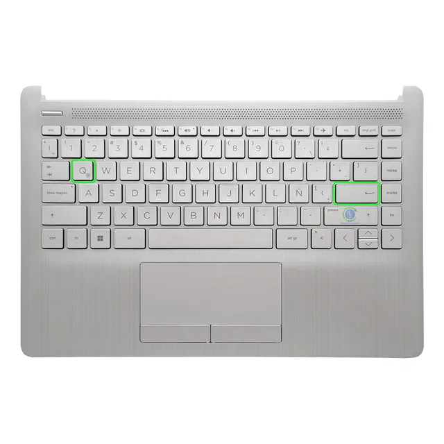 Base Superior Teclado Para Hp 14-cf 14-df 14-dk 240 G8 Lisa