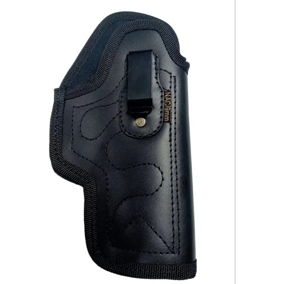 Chapuza En Cuero Interna Para 9mm 
