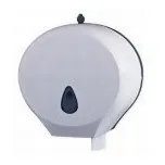 Dispensador Plastico Papel Higienico 9  Blanco Gtprocleaning
