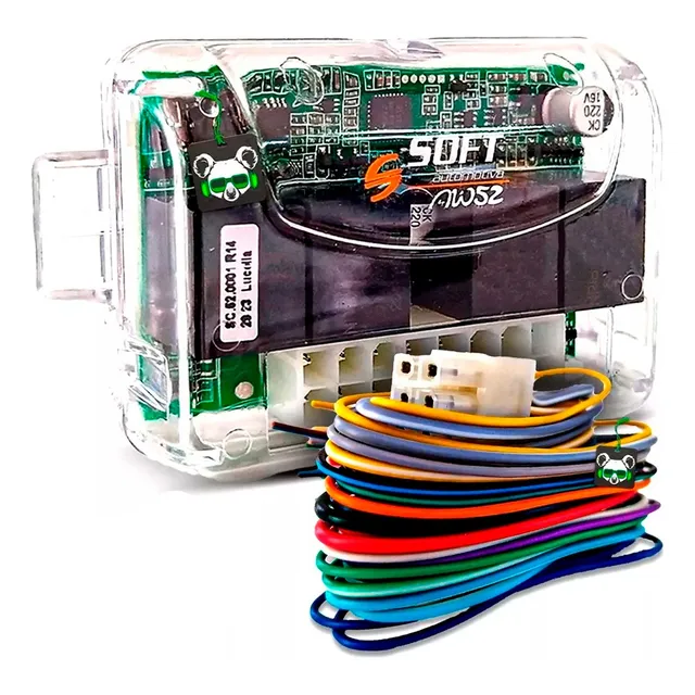Módulo Central Vidro Elétrico Universal Aw52 Soft 2 Vidros
