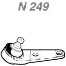 Rotula Ford Escort/verona/vw Logus 93 En Adelante