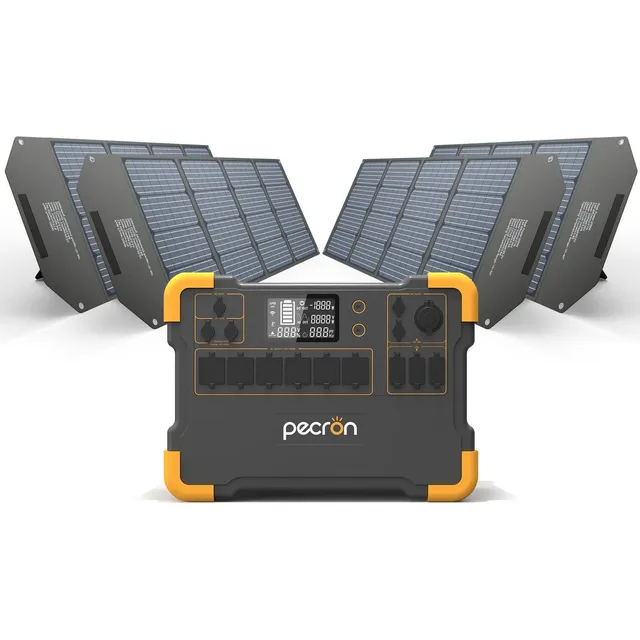 Pecron Generador Solar E3000 Panel Incluido Estacion Energia