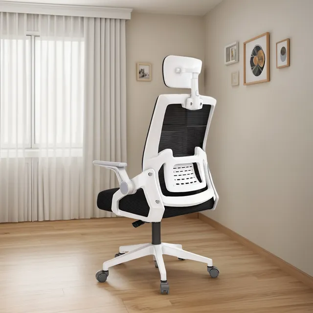 Silla Ejecutiva Giratoria Reposa Cuello Ajustable Lumbar