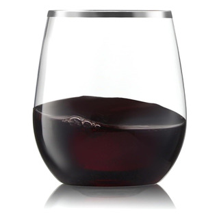 32 Copas De Vino De Plástico Sin Tallo Desechables De 12 Oz 32 Copas De Vino De Plástico Sin Tallo Desechables De 12 Oz