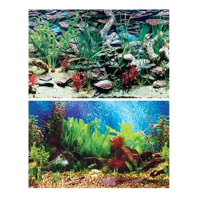 Afiche Mural Acuarios Peceras 60 Cm Alto X 1 Mt