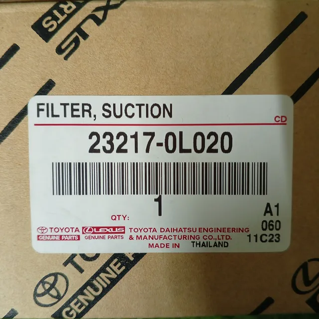 Filtro Diésel Hilux Revo Diesel 2015- (interno) Toyota