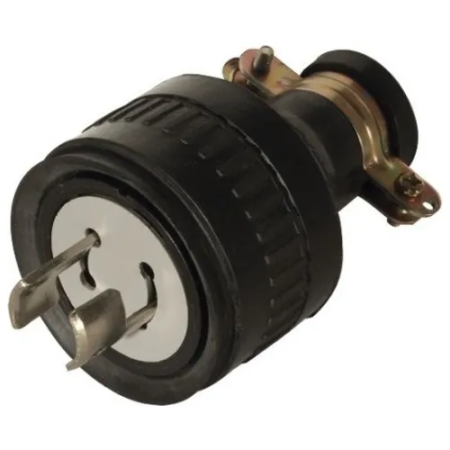 Clavija Seguridad Media Vuelta2p 20a 250v Hule Fulgore P
