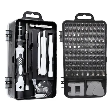 Set 115 Pcs Destornilladores Precisión Torx Magnéticos