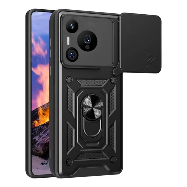 Case Armor Junshi Para Huawei Pura 70 Pro / Pura 70 Pro+ Negro Junshi