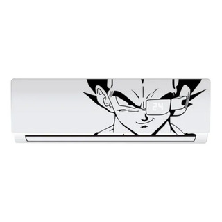 CalcomanĂa Para Minisplit Vegeta Sticker Aire Acondicionado CalcomanĂa Para Minisplit Vegeta Sticker Aire Acondicionado