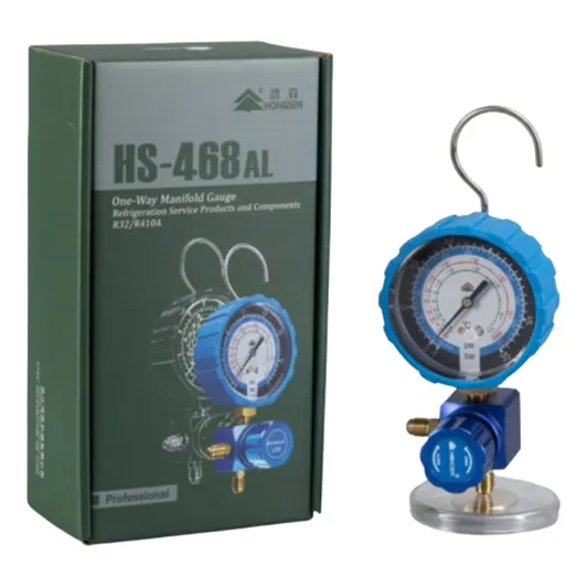 Manometro De Baja Hongsen Gas R32.r410 Psi Bar Hs-468al