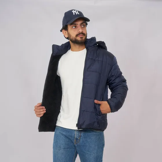 Customs Ba Camperas Hombre Parka C Piel Campera Impermeable
