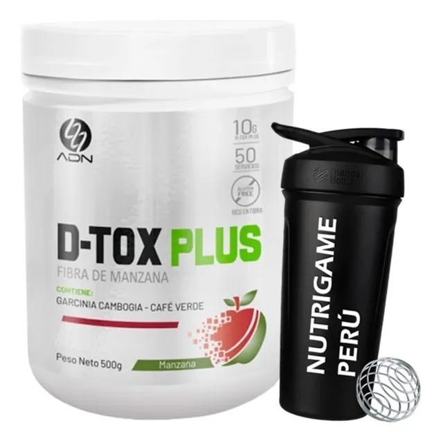 D Tox 500gr Plus Fibra De Manzana - Tienda Fisica