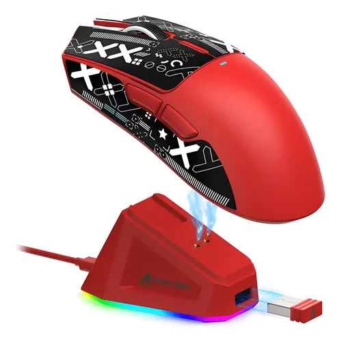 Mouse Gamer Magnesium Wlmouse Beast X Max Wireless 8k Cor Purple