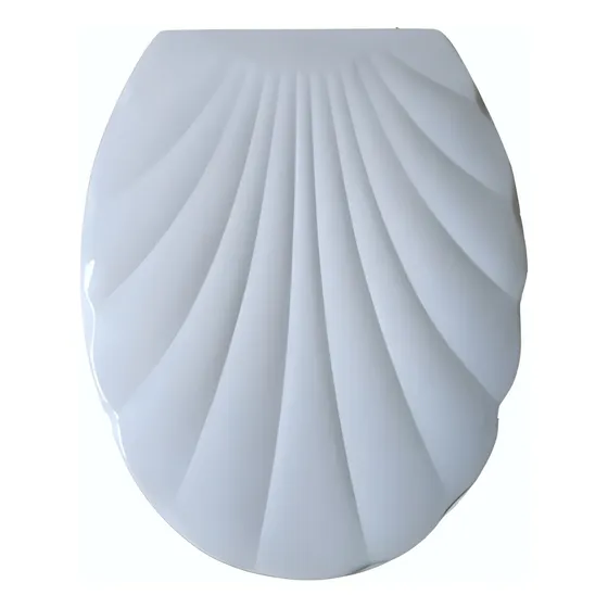 Asiento Tapa Para Poceta Sanitario Concha Marina 36cm X 44cm