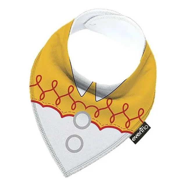 Babero Evenflo Toy Story 5572 Con Broche Color Amarillo Talla Chico