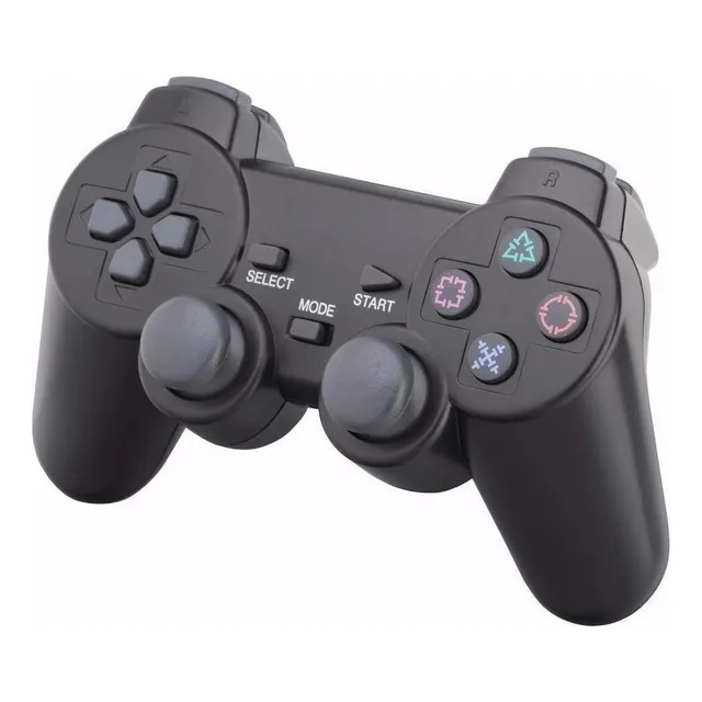 Joystick Mando Compatible Para Ps2 Color Negro P Lay