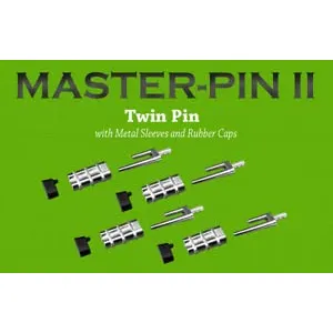 Nuevo Pasador Master Pin Ii Double Twin Manguito Metalico