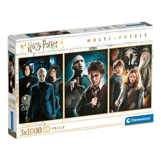 Rompecabezas Puzzle Harry Potter 3 X 1000 Piezas Clementoni