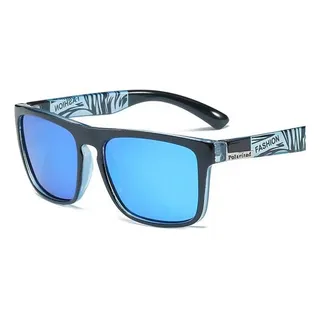 Ăculos De Sol Polarizado Uv400 Quadrado Unissex Esportivo Armação Azul Haste Preto Lente Azul Desenho Espelho Ăculos De Sol Polarizado Uv400 Quadrado Unissex Esportivo Armação Azul Haste Preto Lente Azul Desenho Espelho