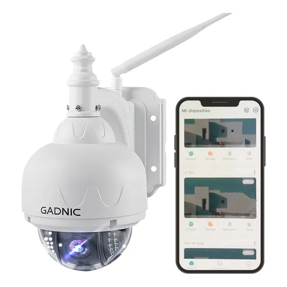 Domo Motorizado P2p Wifi Gadnic Con Vision Nocturna Full Hd