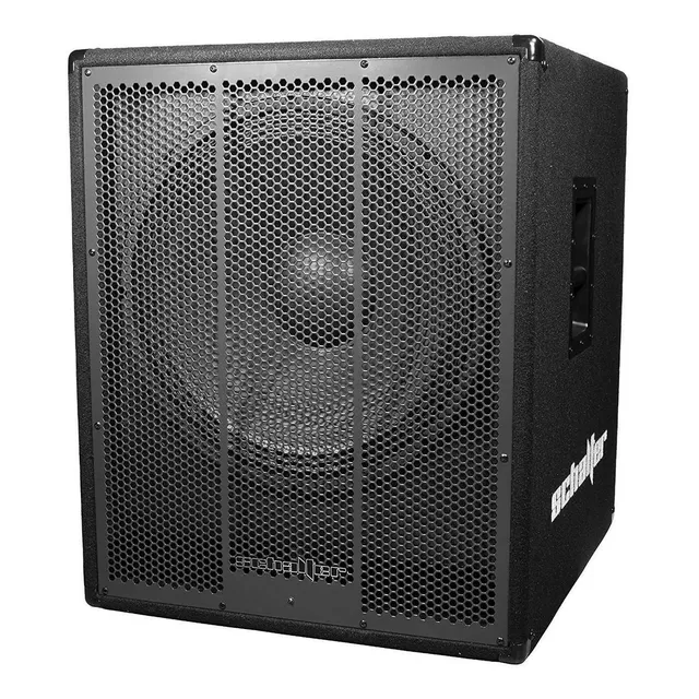 Schalter Cronos Subwoofer Grave Amplifi 18 Pulgadas 800w Rms Color Negro