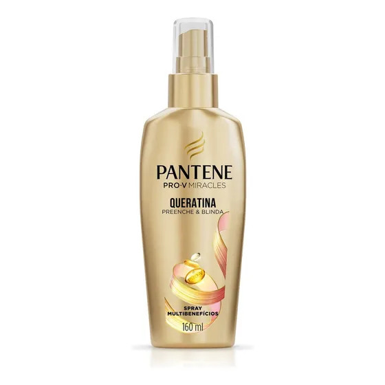 Protetor Térmico Multibenefícios Pro-V Queratina Preenche & Blinda Spray 160ml Pantene