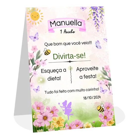 10 Un Agradecimento Grande Centro De Mesa Jardim Encantado