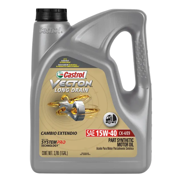 Aceite Diesel Castrol Vecton Sae 15w-40 Ck-4/e9 1gal/3,78l